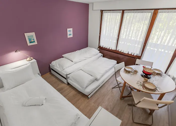 Chaleureux Avec Terrasse Apartman Crans-Montana