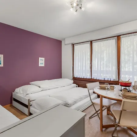 Chaleureux Avec Terrasse * Кран-Монтана